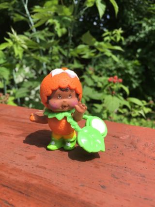 Vintage Strawberry Shortcake Orange Blossom Berrykin Doll and Critter 3