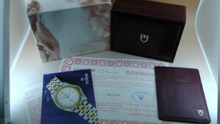 Rare Rolex Tudor Oyster Prince Date - Day 18k Gold Bezel Ref.  76213 Box Papers