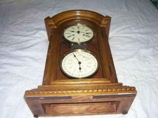 Vintage Ethan Allen Wall Clock And Callendar Dial