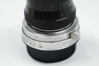 Rare P.  Angenieux Paris 50mm f/1.  8 type S1 Leica L39 Cine Lens M10 M - P 12
