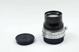 Rare P.  Angenieux Paris 50mm F/1.  8 Type S1 Leica L39 Cine Lens M10 M - P