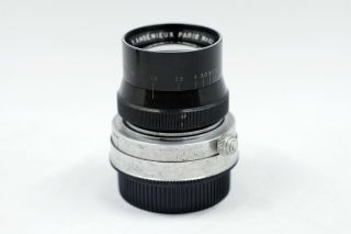 Rare P.  Angenieux Paris 50mm f/1.  8 type S1 Leica L39 Cine Lens M10 M - P 2