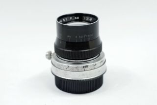Rare P.  Angenieux Paris 50mm f/1.  8 type S1 Leica L39 Cine Lens M10 M - P 3