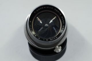 Rare P.  Angenieux Paris 50mm f/1.  8 type S1 Leica L39 Cine Lens M10 M - P 7