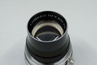Rare P.  Angenieux Paris 50mm f/1.  8 type S1 Leica L39 Cine Lens M10 M - P 8