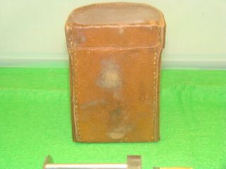 B.  C.  MILAM & SON RUSTIC NO.  3 FRANKFORT,  KY in LEATHER CASE 7