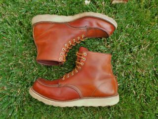 Irish Setter Rare Red Wing Leather 875 Boots Very Rare Vintage Classics 12d
