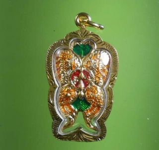 Gorgeous Lp Krissana Hot Old Thai Amulet Very Rare