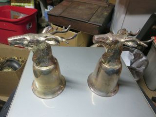Figural Deer Head Goblets