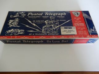 Postal Telegraph Tri Signal Deluxe Set,  Vintage