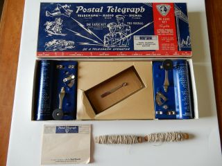 Postal Telegraph Tri Signal Deluxe Set,  Vintage 2