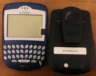 RARE Vintage BlackBerry 6280 Smartphone with AT&T BlackBerry Box 4