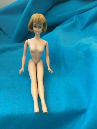 Vintage 1964 American Girl Blonde Barbie Doll