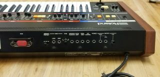 Vintage Roland Juno - 60 JU - 60 Keyboard Synthesizer Analog Rare 9