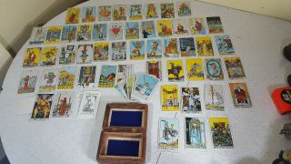 The Rider Tarot Deck Us Games Systems,  Inc.  Vintage Made In Switzerland