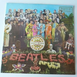 The Beatles - Sgt Peppers Vinyl Lp Rare Nimbus Supercut Audiophile Stereo Nm