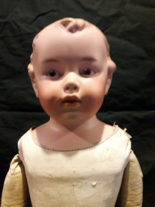 Antique Bisque Heubach Character Doll