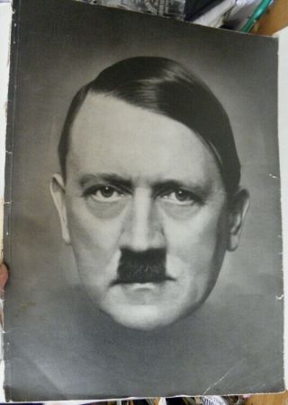 Rare 1934 Edition Adolf Hitler Ein Mann Und Sein Volk By Verlag Franz Eher Nach