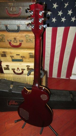Vintage 1983 Gibson Les Paul Standard Electric Guitar Wine Red w/ Case 6
