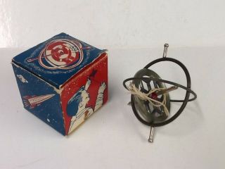 Wonderful Vintage Hurst Gyroscope With Box,  Awesome,  Rare Toy