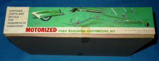 Revell Ford Ranchero Motorized Kit - 1960 - H1241 FS in Box Model Car Swap Meet 4