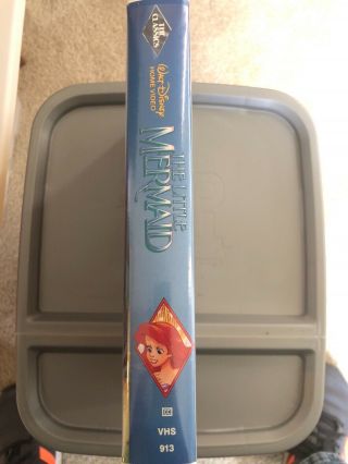 The Little Mermaid (VHS,  1990) Rare Banned Cover 2