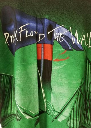 Vintage Pink Floyd The Wall t shirt Large (G) Front - Back Graphics - NOT Winterland 4