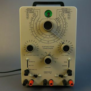 Vintage Heathkit IT - 28 Capacitor Checker - 2