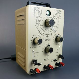 Vintage Heathkit IT - 28 Capacitor Checker - 3