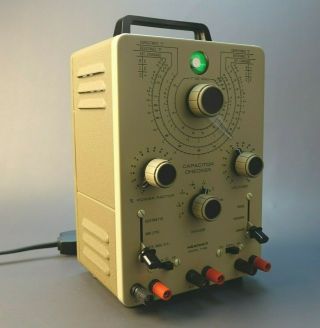 Vintage Heathkit IT - 28 Capacitor Checker - 4