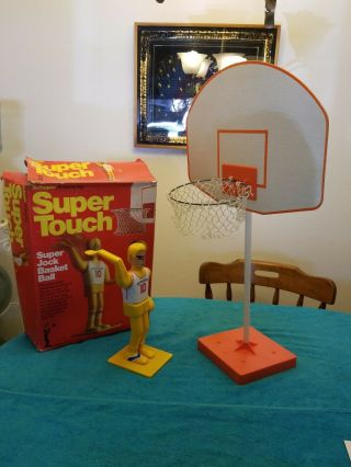 1976 Touch Jock Basketball Game Schaper Vintage W/ Box No Ball Euc