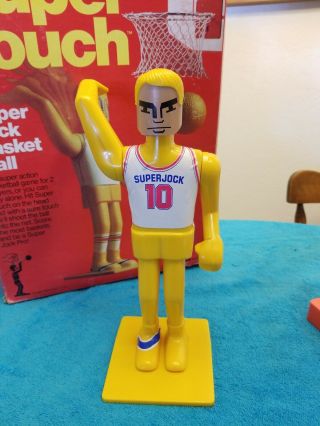 1976 Touch Jock Basketball Game Schaper Vintage w/ BOX no ball EUC 3