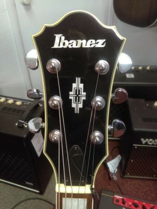Ibanez Artcore Hollow Body Electric Guitar (Vintage Sunburst) AF75VSB 2