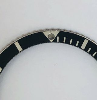 Vintage Rolex Submariner 5508 6536 Insert Bezel Long 5 1950’s 2