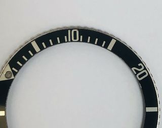 Vintage Rolex Submariner 5508 6536 Insert Bezel Long 5 1950’s 3