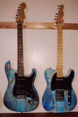 Fender Fsr Stratocaster & Telecaster Swirl Set Rare 2013