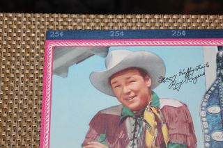 Vintage Roy Rogers Horse SaddleWriting Pad Tablet Notebook NOS Frontiers Inc 2