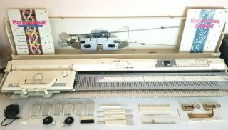 Rare Brother Knitting Machine Kh270 Kh - 270 Electronic Bulky Gauge 9mm Machine