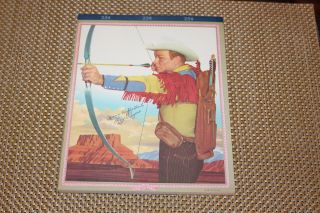 Vintage Roy Rogers Bow Arrow Writing Pad Tablet Notebook Nos Frontiers Inc.