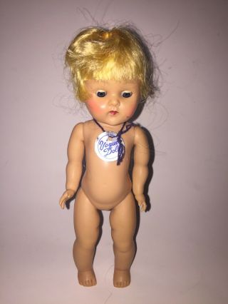 Rare VINTAGE 1952 VOGUE GINNY Sport Series Fisherman Doll With Tag And Pole 7