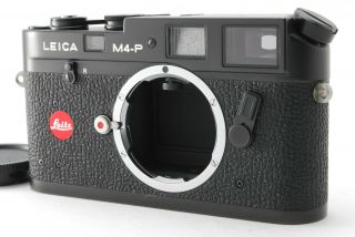 Rare Top Leica M4 - P Black 35mm Film Camera From Japan - 1220