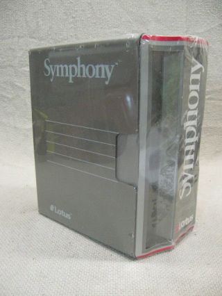 Rare Vintage Lotus Symphony For Ibm & Compaq Portable Computers 1984