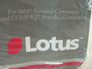 Rare Vintage Lotus Symphony for IBM & Compaq Portable Computers 1984 4