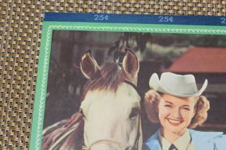 Vintage Roy Rogers Dale Evans Writing Pad Tablet Notebook NOS Frontiers Inc. 2