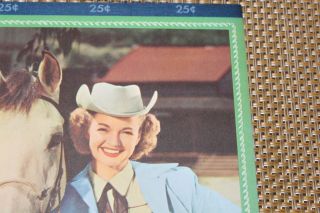 Vintage Roy Rogers Dale Evans Writing Pad Tablet Notebook NOS Frontiers Inc. 3