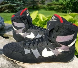 Rare Vintage Nike Ultra Combatant Wrestling Shoes Size 10.  5