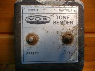 Vintage Vox Tone Bender Guitar Sound Effect 2