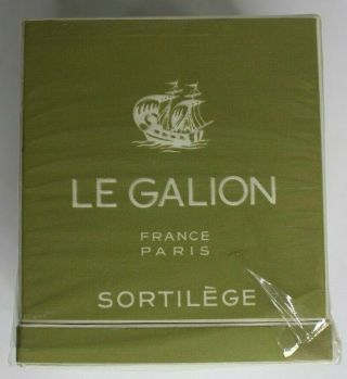 Le Galion Sortilege 1oz Made In France,  Vintage Perfume