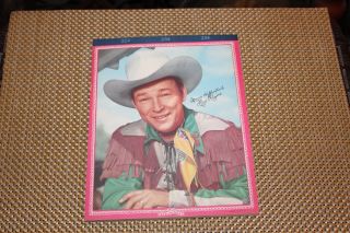 Vintage Roy Rogers Writing Pad Tablet Notebook 9 Nos Frontiers Inc.