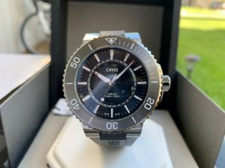 Very Rare Oris Aquis Source Of Life Limited Edition Watch W/ Box & Paper